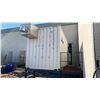 Image 9 : 20' SELF CONTAINED C-CAN SANDBLASTING BUILDING WITH STEEL GRATE CATWALK, STAIRCASE, MANDOOR,