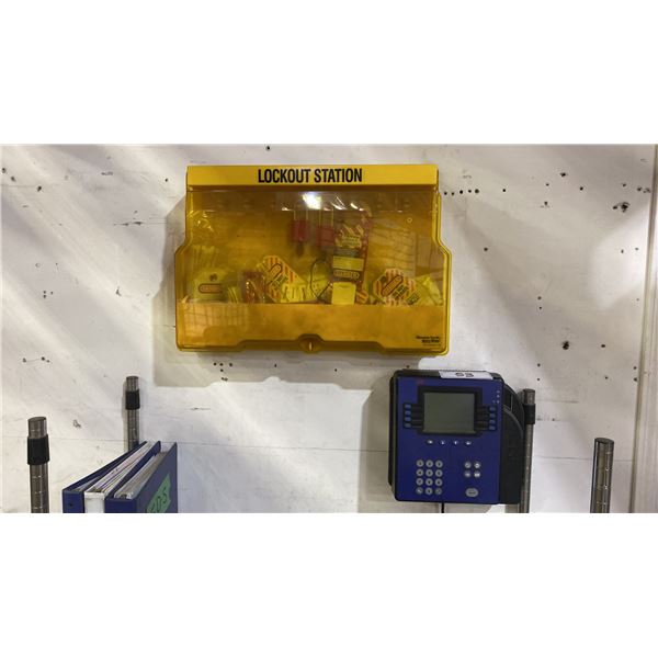 ADP 4500 EMPLOYEE TIME CLOCK TRACKING DEVICE & LOCK OUT STATION