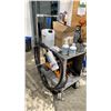Image 2 : WALTER SUREFOX 305 ELECTRO POLISHER ON METAL MOBILE CART WITH ASSORTED CHEMICALS