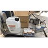 Image 6 : WALTER SUREFOX 305 ELECTRO POLISHER ON METAL MOBILE CART WITH ASSORTED CHEMICALS