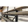 Image 9 : 2 CANTILEVER RACKS LOADED WITH ASSORTED STOCK STEEL/ALUMINUM/STAINLESS MATERIAL- ROUND SOLID,