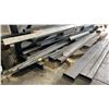 Image 2 : 2 CANTILEVER RACKS LOADED WITH ASSORTED STOCK STEEL/ALUMINUM/STAINLESS MATERIAL- ROUND SOLID,