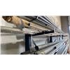 Image 6 : 2 CANTILEVER RACKS LOADED WITH ASSORTED STOCK STEEL/ALUMINUM/STAINLESS MATERIAL- ROUND SOLID,
