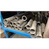 Image 7 : 4 TIER SHELVING UNIT WITH ASSORTED METAL/STAINLESS STOCK MATERIAL- ROUND BAR, SOLID ROUND, SQUARE