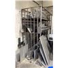Image 1 : METAL SHEET STORAGE RACK & CONTENTS - STOCK SCREEN MATERIAL AND ASSORTED METAL SHEETS