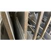 Image 5 : METAL SHEET STORAGE RACK & CONTENTS - STOCK SCREEN MATERIAL AND ASSORTED METAL SHEETS