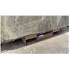 Image 5 : PAIR OF LARGE CEMENT FOUNDATION BLOCKS APPROX 5000LB EACH ON METAL STANDS WITH FORKLIFT SLOTS
