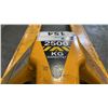 Image 4 : YELLOW 2500KG CAPACITY PALLET JACK *LAST DAY PICKUP*