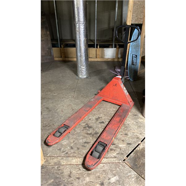 ORANGE 5000LB CAPACITY PALLET JACK *LAST DAY PICKUP*