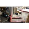 Image 2 : ORANGE 5000LB CAPACITY PALLET JACK *LAST DAY PICKUP*