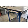 Image 3 : METAL 2 TIER MOBILE SHOP CART