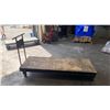 Image 2 : METAL WOOD TOP 69"L PLATFORM CART