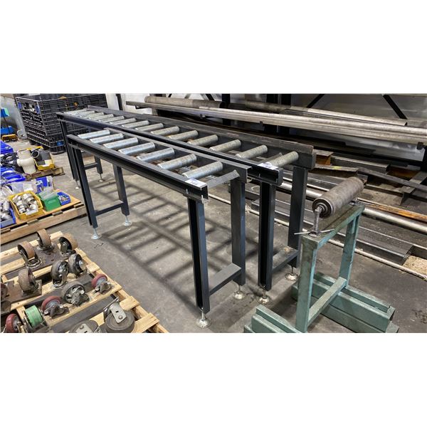 2 MATERIAL ROLLING CONVEYORS & SINGLE MATERIAL ROLLER STAND