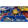 Image 4 : PALLET OF ASSORTED CLAMPS & HARDWARE