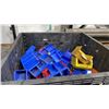 Image 1 : LARGE GROUP OF ASSORTED PLASTIC PARTS BINS *PALLET CRATE NOT INCLUDED*