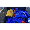 Image 2 : LARGE GROUP OF ASSORTED PLASTIC PARTS BINS *PALLET CRATE NOT INCLUDED*