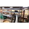 Image 4 : GREY ADJUSTABLE METAL SHELVING UNIT WITH PLYWOOD SHELVING WITH ASSORTED RUBBER MATERIAL CONTENTS