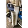 Image 3 : 2 WOODEN BOOKSHELVES WITH ASSORTED PLASTIC, VENTING, TRIM & MORE