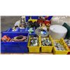 Image 4 : PALLET OF METAL PIPE FITTINGS, CLAMPS, VALVES, FILTERS, FLEXIBLE HOSE & MORE