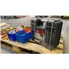 Image 6 : PALLET OF ASSORTED BRASS FITTINGS, SHUT OFFS & CRIMPER TOOLS