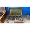 Image 1 : DUMONT COMPANY MINUTE MAN KEYWAY BROACH SET IN WOODEN CASE