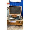Image 1 : MITUTOYO OUTSIDE MICROMETER SET IN WOODEN CASE
