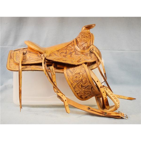 Miles City Saddlery salesman sample saddle