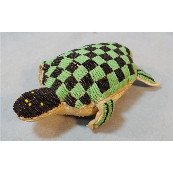 Beaded turtle umbilical fetish