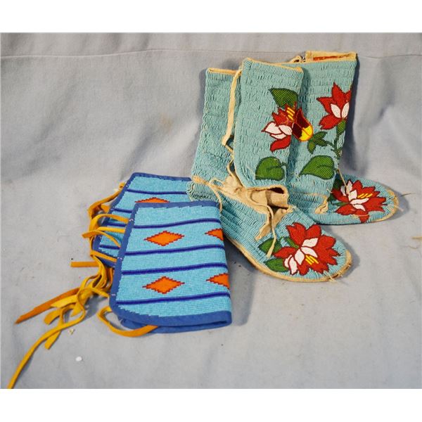 2 beaded pieces