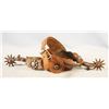 Image 3 : Silver inlaid Target spurs