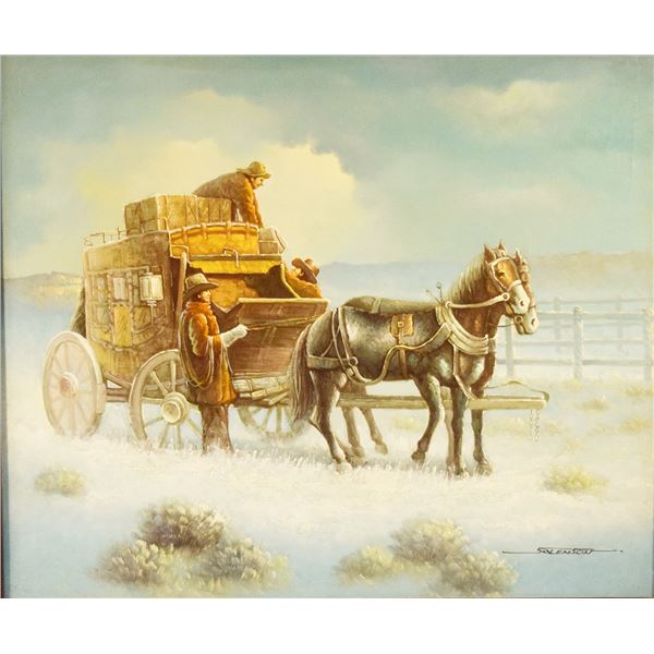 Solenson, original oil on canvas