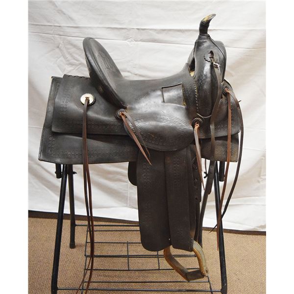 A.B. Duke western saddle