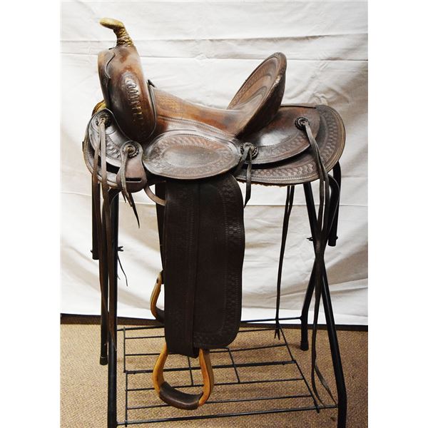 Marshall Wells Company Zenith western saddle