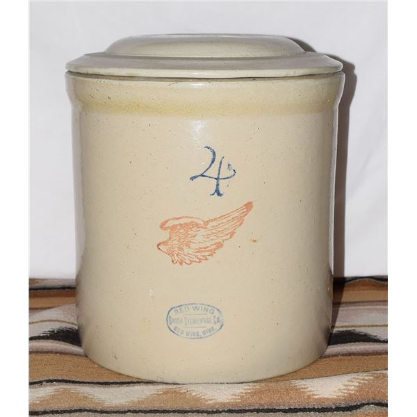 Red Wing 4 gal with lid