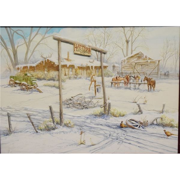 Michael, Judy, orIginal water color