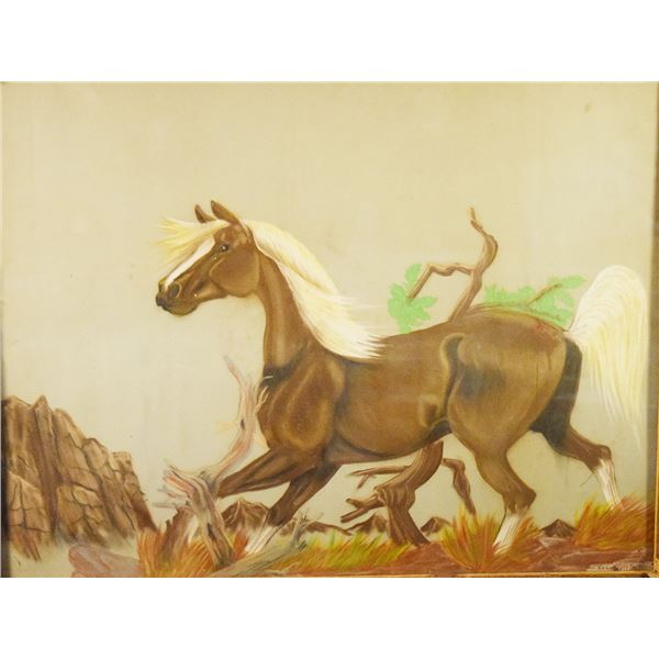 Cuts the Rope, Frank, original pastel