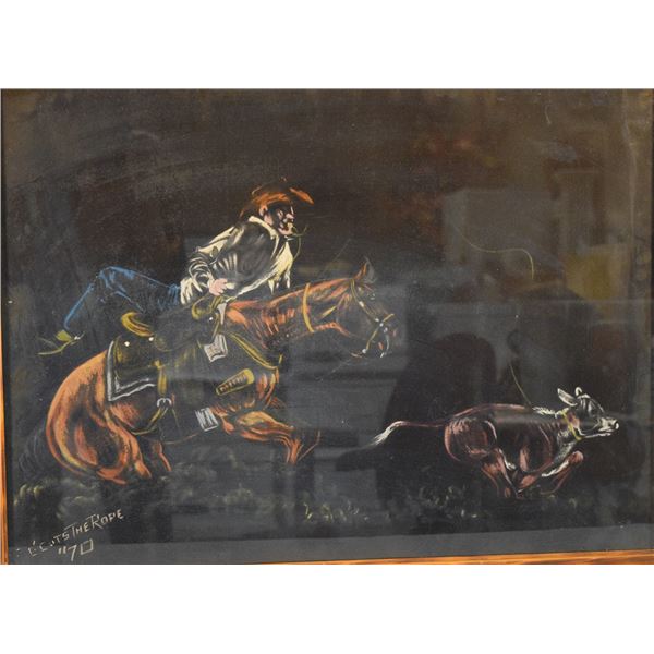 Cuts the Rope, Clarance, original pastel