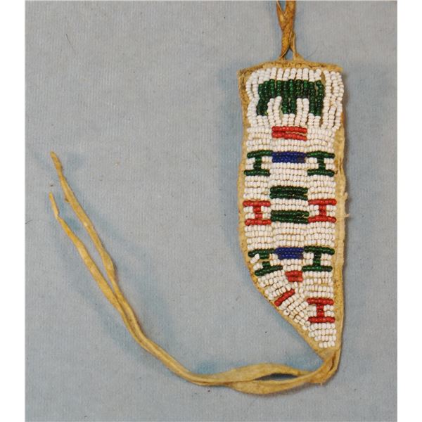 (2) Sioux child's knife sheaths