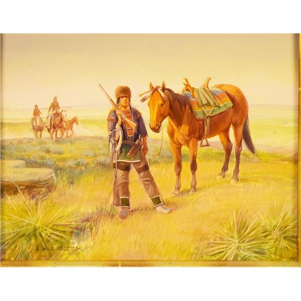 Seltzer, Steve, original water color and gouache