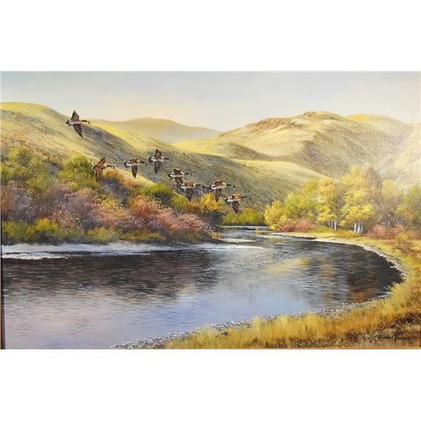 Thomas, Robert, original oil on canvas