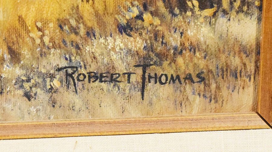 Thomas, Robert, original oil on canvas