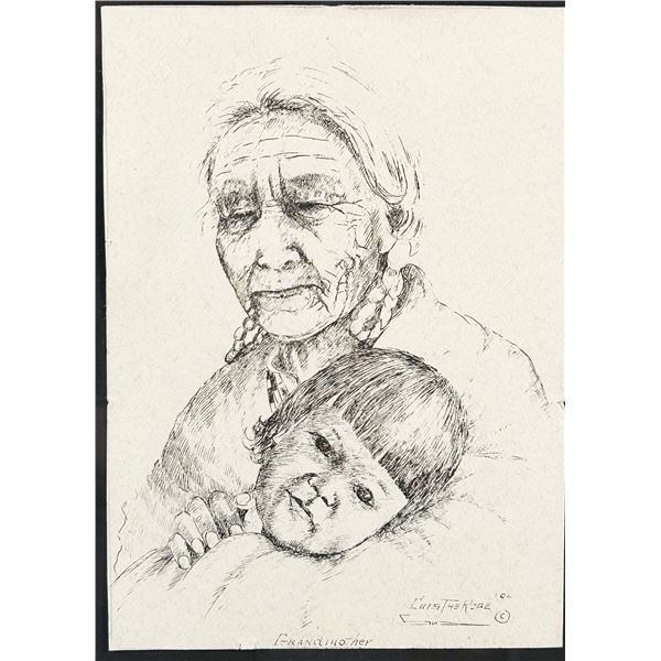 Cuts the Rope, Clarence, original pen & ink