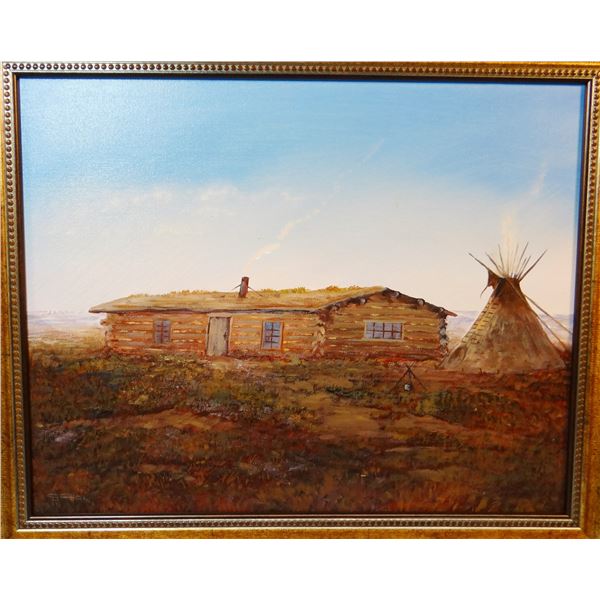 Cheek, C. R., original oil on canvas