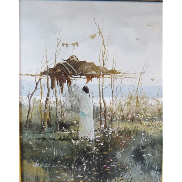 deDecker, Thomas, original oil on board