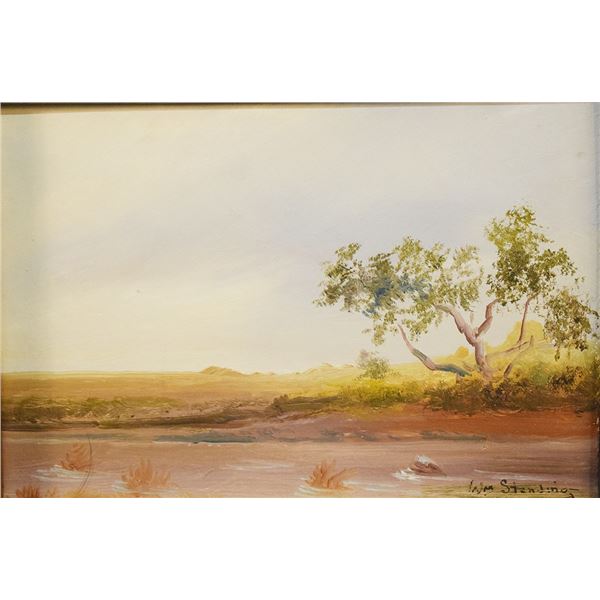 Standing, William, oil on canvas