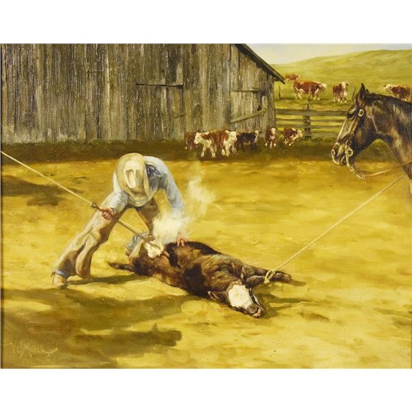 Miller, Vel, original oil on canvas