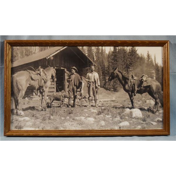 Ward, E. J., framed photo, Bear Trappers