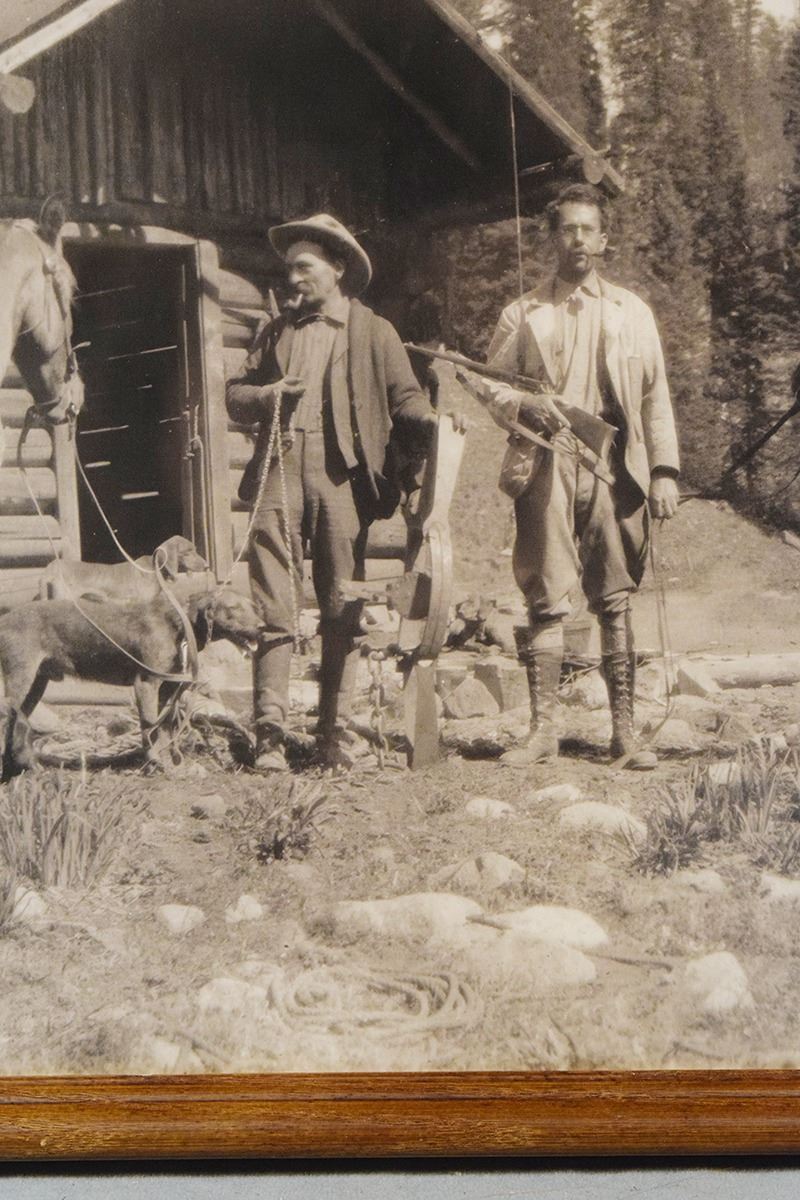 Ward, E. J., framed photo, Bear Trappers