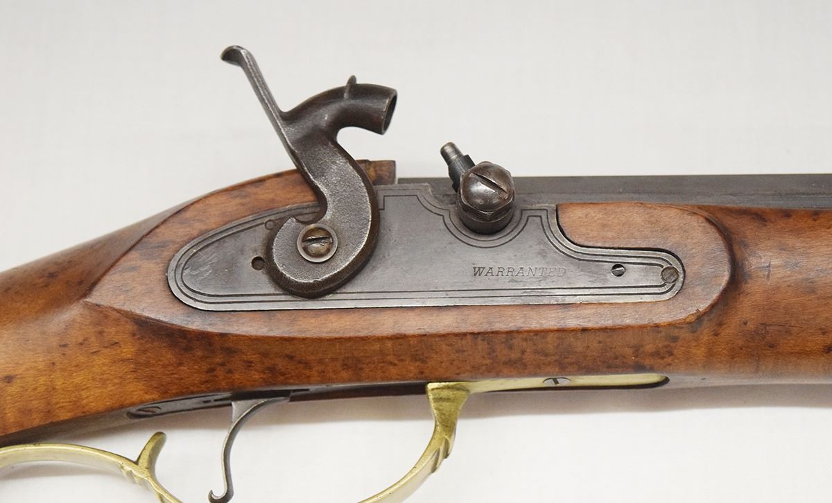 Vintage black powder rifle