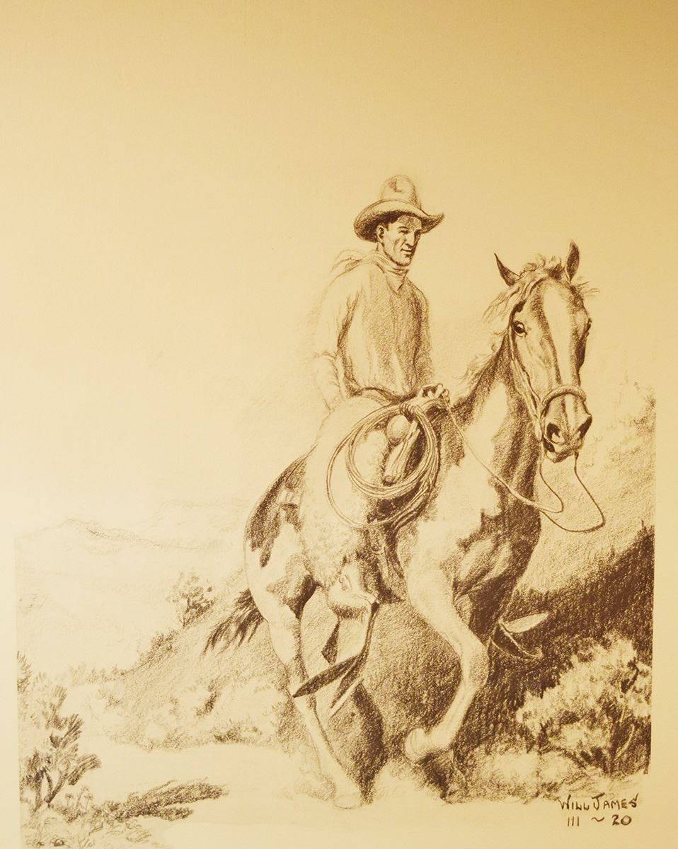 James Print Collection (2) Will James prints